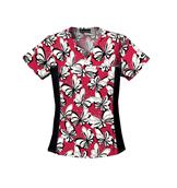 Butterfly Bows V-neck Tunic